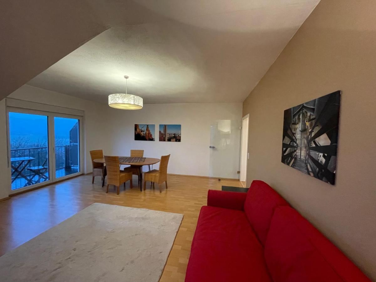 Ferienwohnung Balkonblick Am Hirschberg Sankt Wendel Exteriör bild