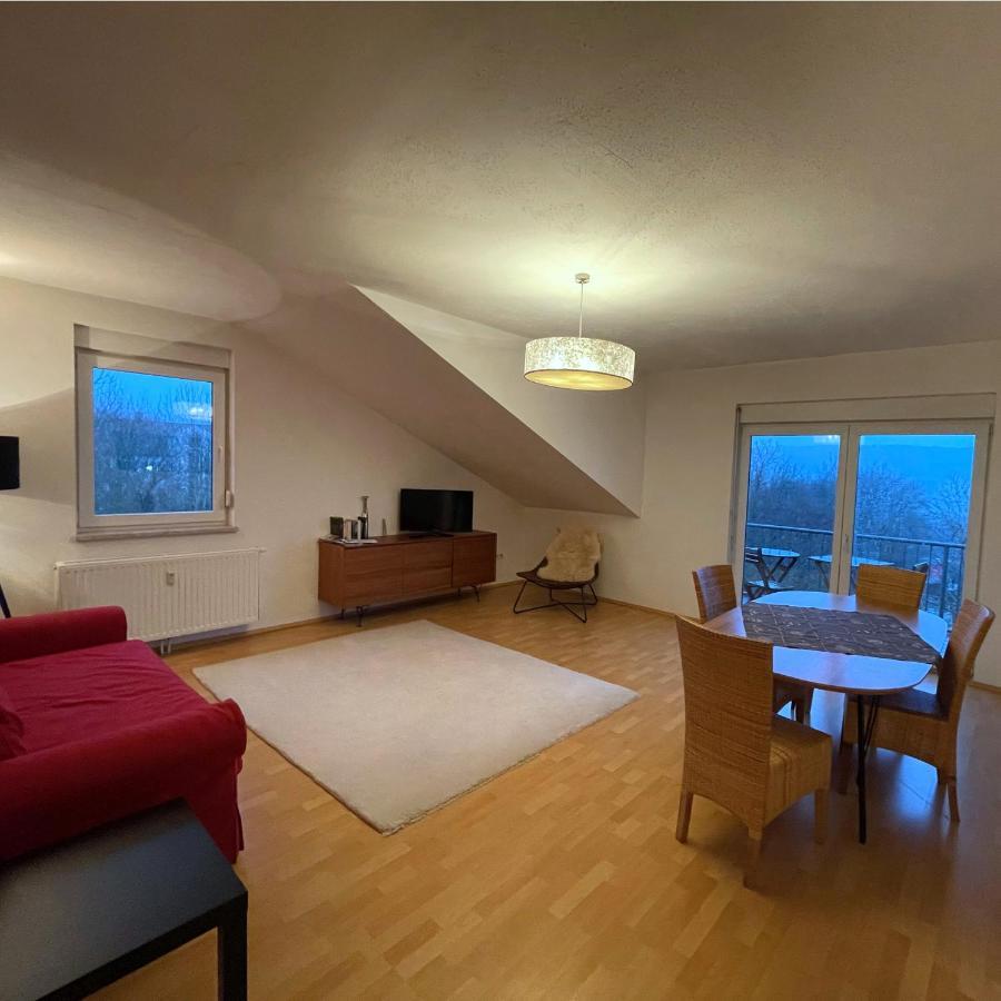 Ferienwohnung Balkonblick Am Hirschberg Sankt Wendel Exteriör bild